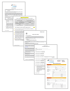 Image for 504 Application Forms Button